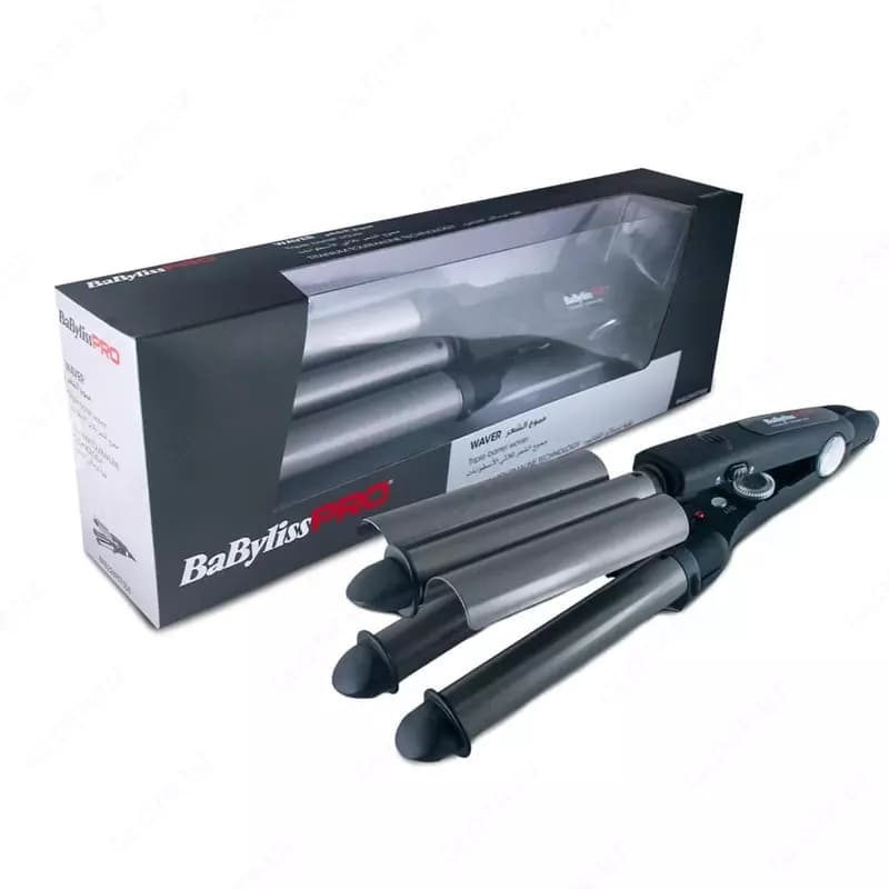 Профессиональная тройная плойка для волос, BaByliss PRO Triple Barrel Waver BAB2269TTE, 22-19-22 мм — 1