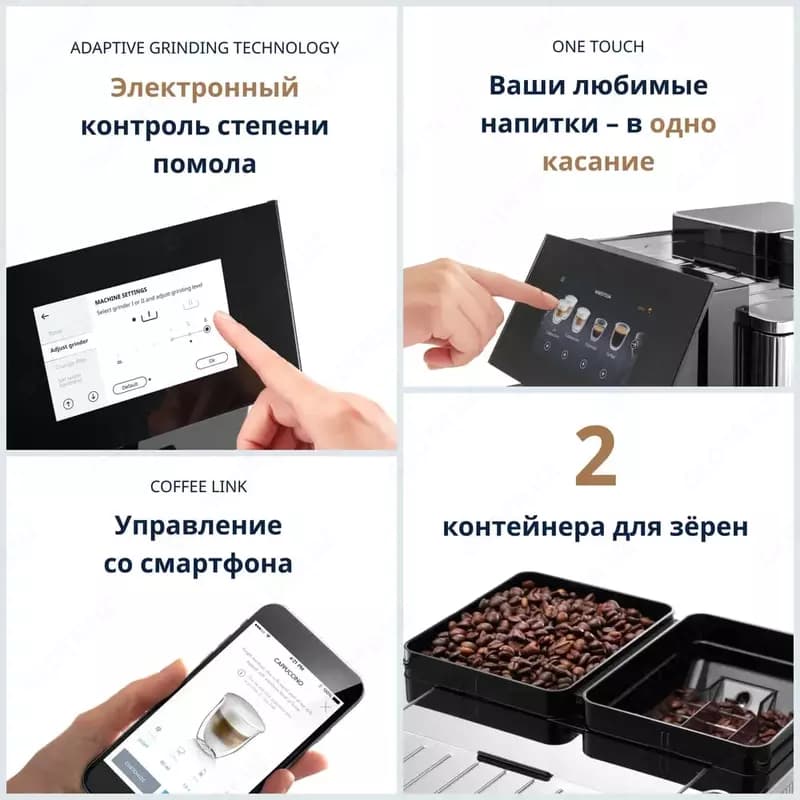Кофемашина DeLonghi EPAM960.75.GLM Maestosa — 4