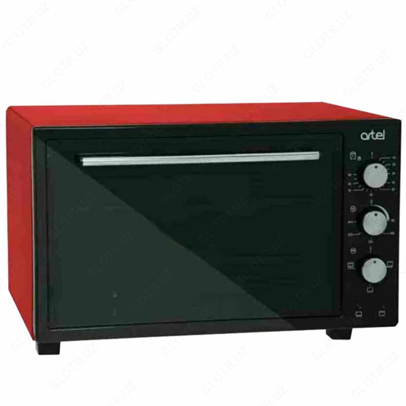 Мини-духовка Artel MD - 3618 v2 ECO, черно-красный — 2
