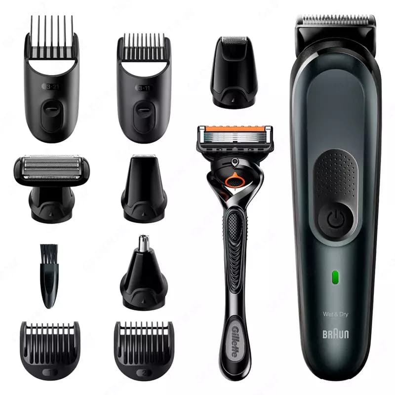 Триммер для бороды усов и волос MGK7321 и Gillette — 1