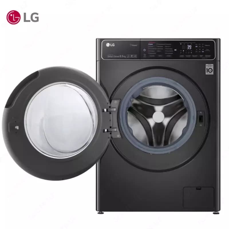 Стиральная машина автомат LG F2T9GW9P Steam+, TurboWash360 AI DD, 8.5кг, Серый — 4