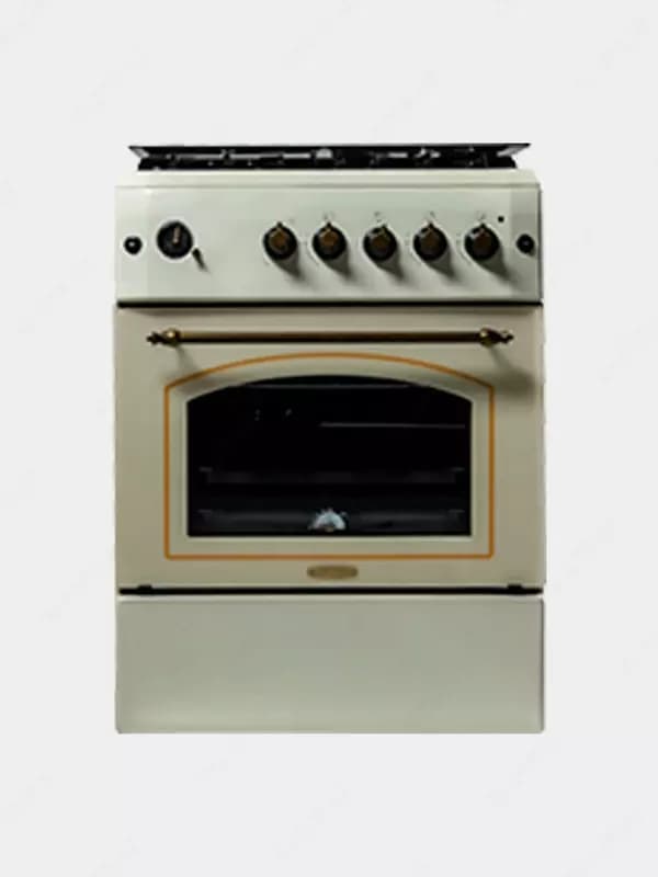 Комбинированная плита ”Бирюса N60GE33BE” (Бежевая) 60 х 60 см — 1