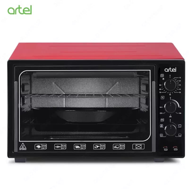Мини печь Artel ART-MD-3618L Черный/Красный Люкс — 1