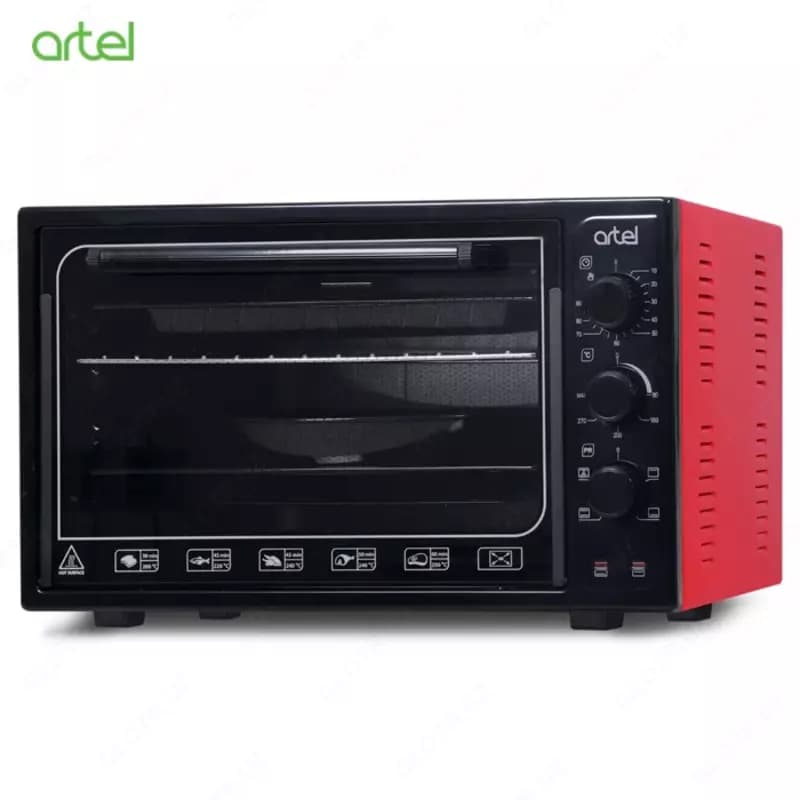 Мини печь Artel ART-MD-3618L Черный/Красный Люкс — 2