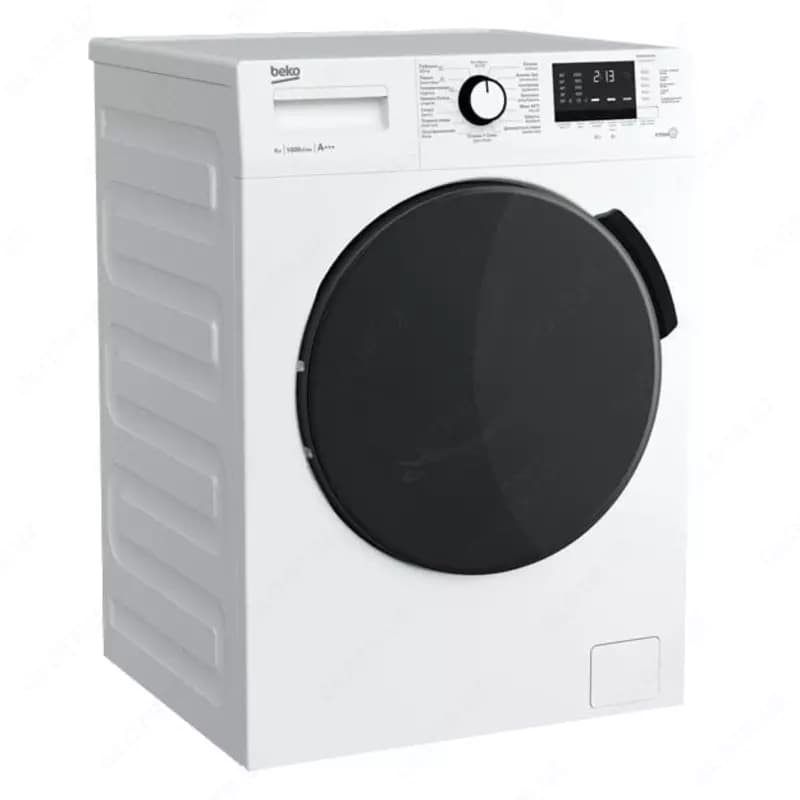 Стиральная машина автомат ”BEKO WSRE6512PRW” (Белая/Черная) 6 кг — 2