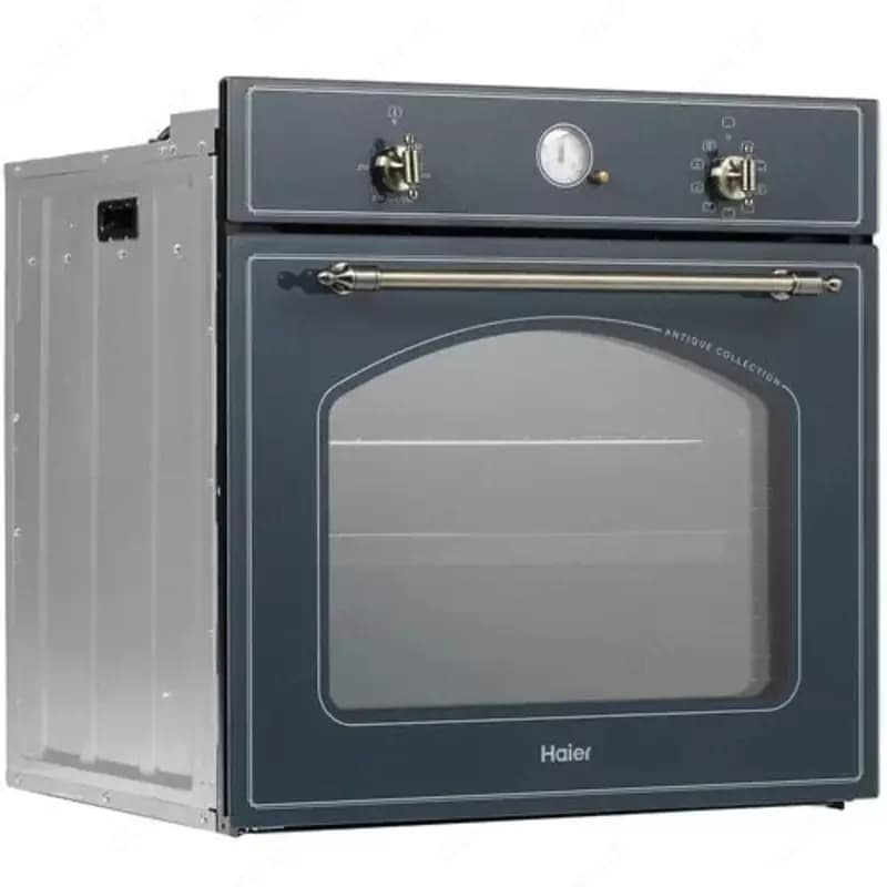 Духовой шкаф ”HAIER HOX-C09ATQBК” (Черное стекло) 76 литров — 2