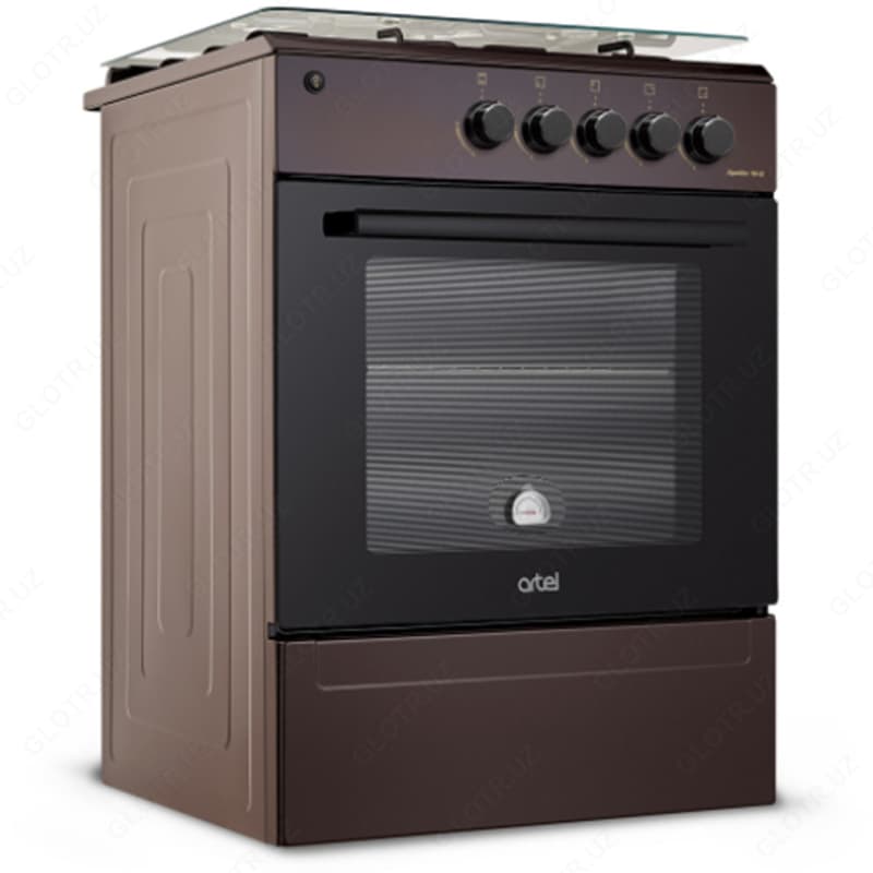Газовая кухонная плита Artel Apetito 10-G ГП с ГК Коричневый — 1