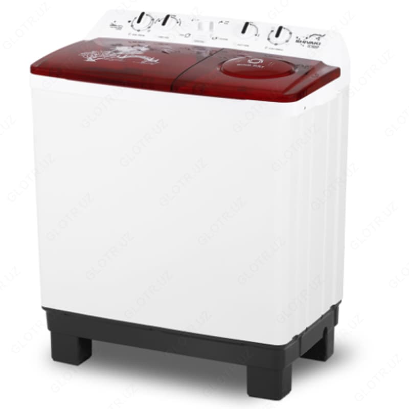 Полуавтоматическая стиральная машина Shivaki TC 100 P, 10кг Красный — 3
