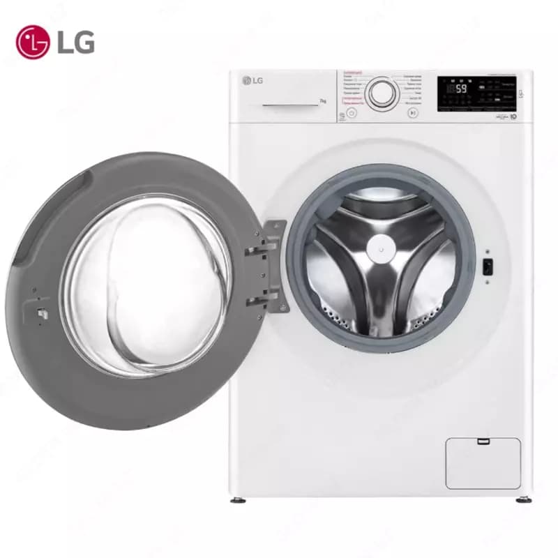 Стиральная машина автомат LG F2J6HSFW 7кг Steam Белый — 4