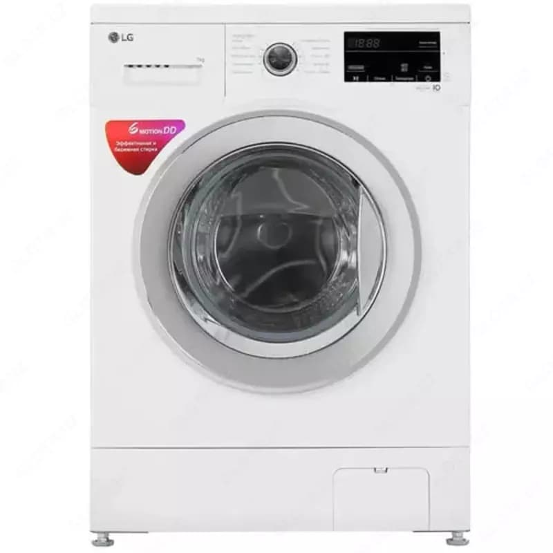 Стиральная машина автомат ”LG F2J3НS2W” (Белая/Серебристая) 7 кг — 1