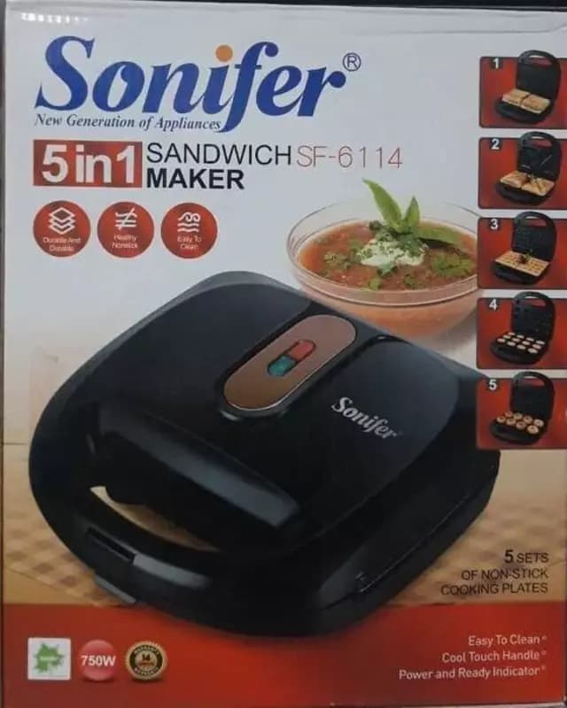 Вафельница SONIFER SF-6114 — 2