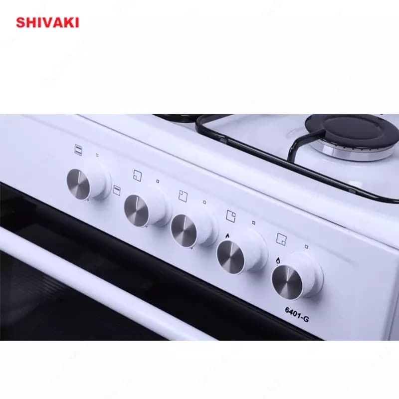 Газовая плита Shivaki 6401-G Белый — 6