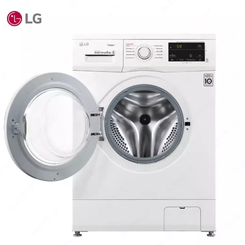Стиральная машина автомат LG F2J3NS0W 7кг Steam Белый — 4