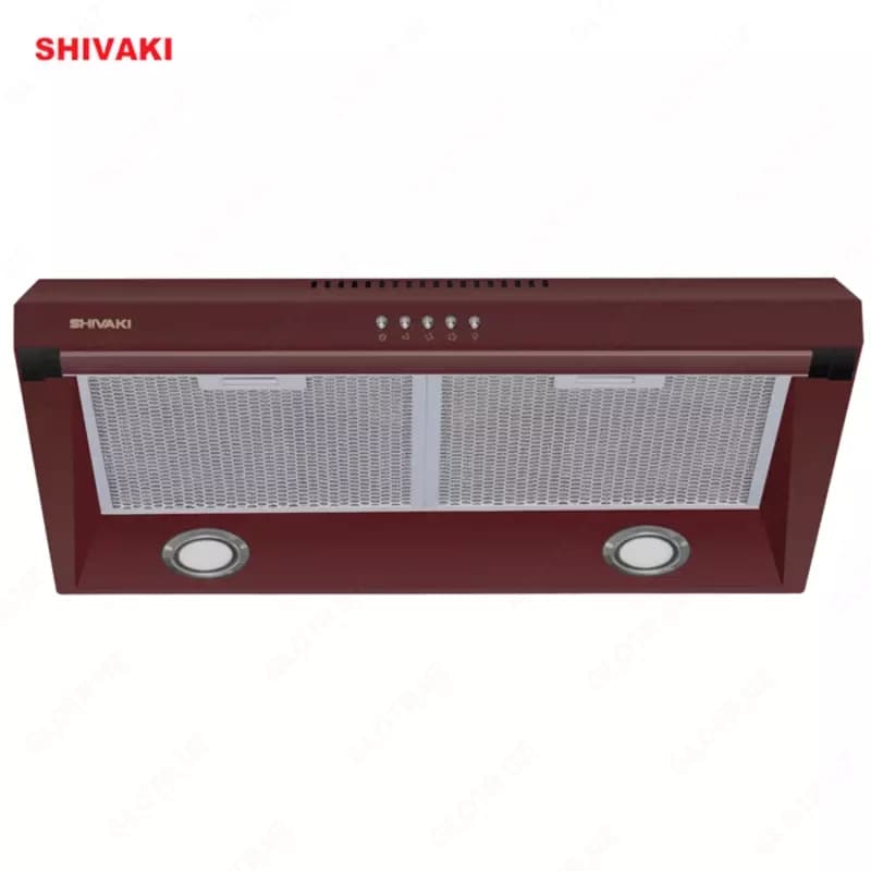 Кухонная вытяжка Shivaki 0960L Punto Бардовый — 1