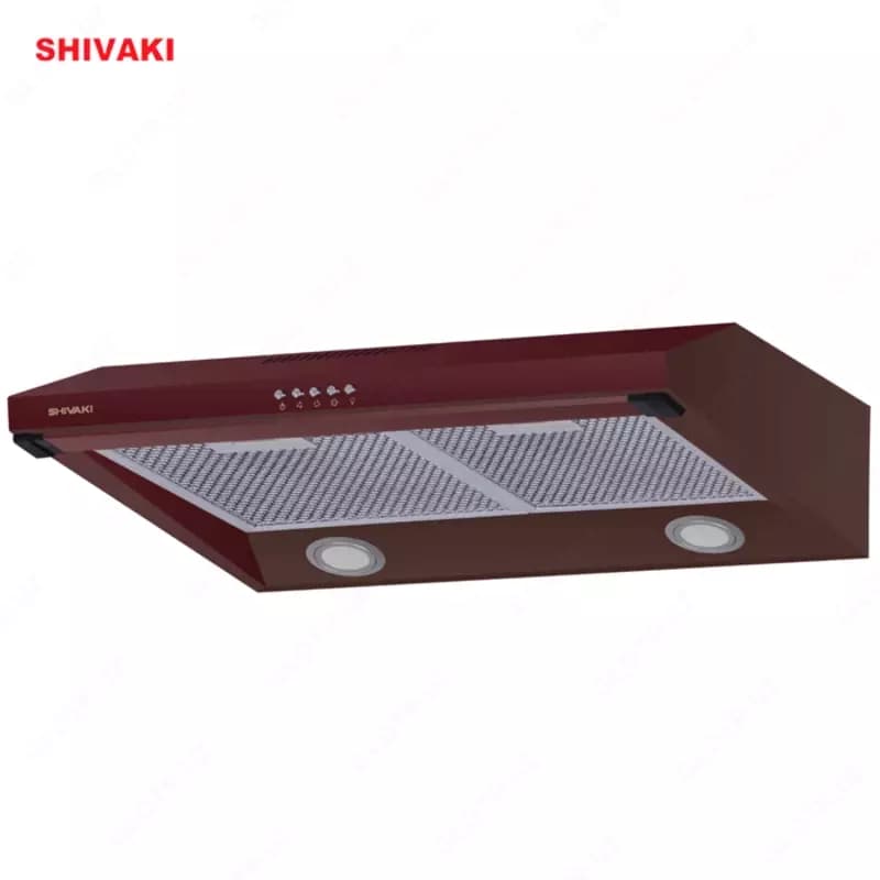 Кухонная вытяжка Shivaki 0960L Punto Бардовый — 3