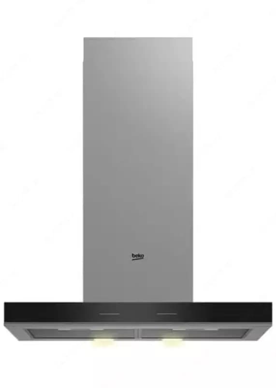 Каминная Вытяжка ”Beko Beyond BHCB63640B” (Черное стекло) 60 см — 1