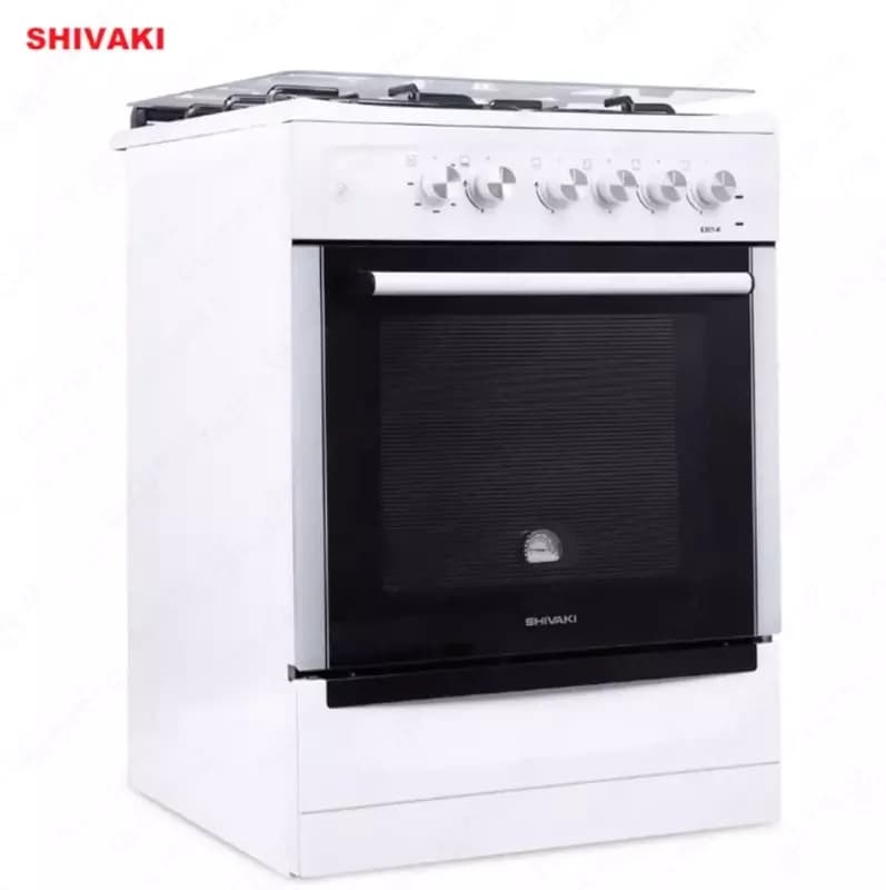 Комбинированная плита Shivaki 6301-K КП с Газ контроль Белый — 2
