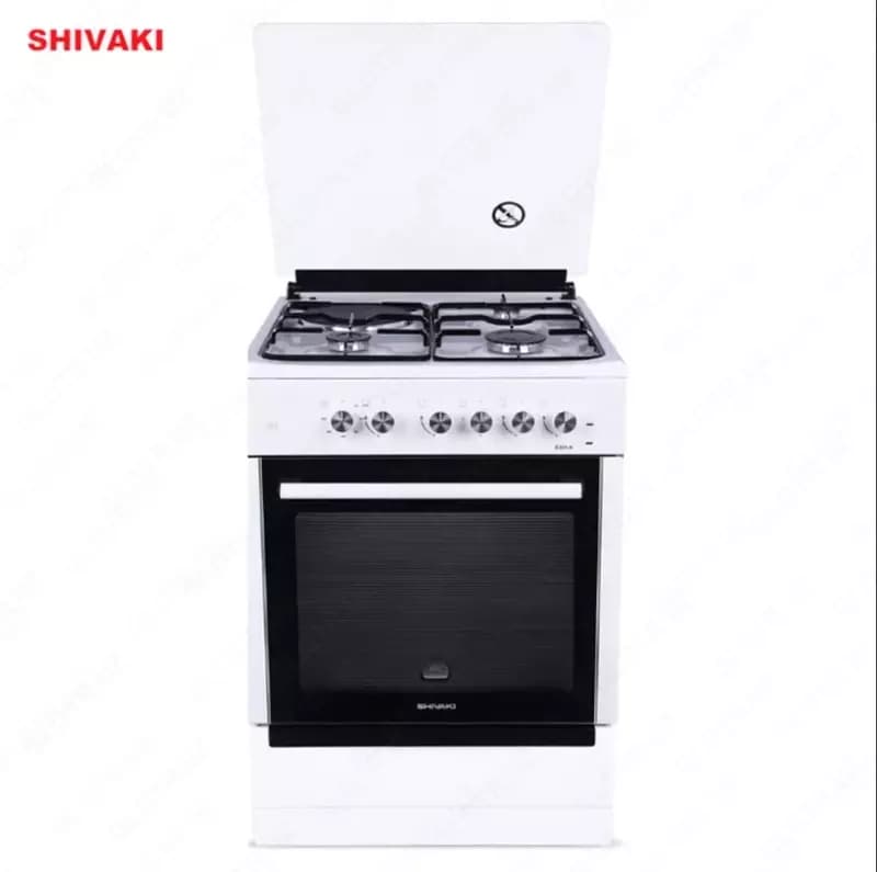 Комбинированная плита Shivaki 6301-K КП с Газ контроль Белый — 4