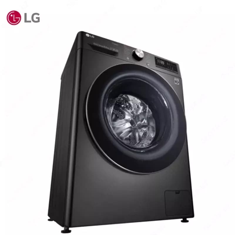 Стиральная машина автомат LG F2V9GW9P Steam+, TurboWash360 AI DD, 8.5кг, Серый — 6
