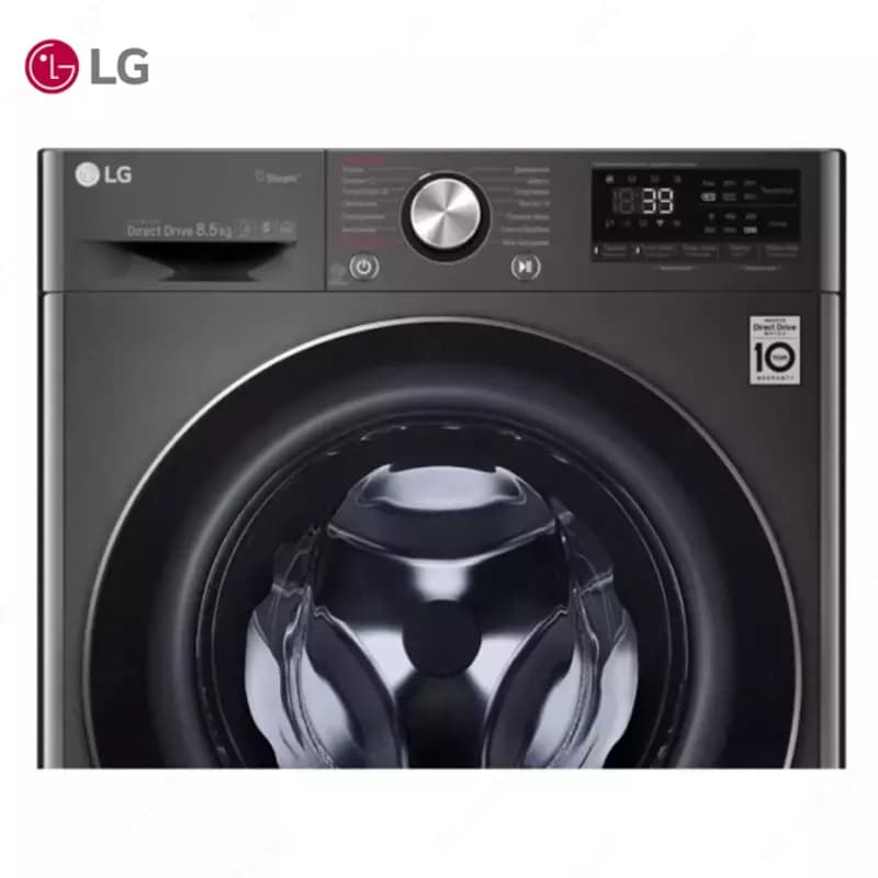 Стиральная машина автомат LG F2V9GW9P Steam+, TurboWash360 AI DD, 8.5кг, Серый — 7