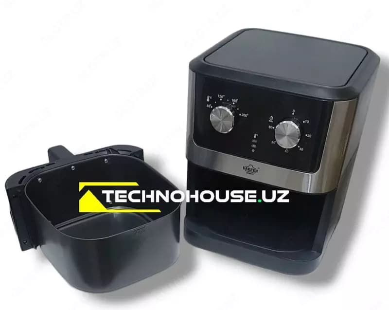 Аэрофритюрница аэрогриль 8 л Uakeen ZL-1701 — 3