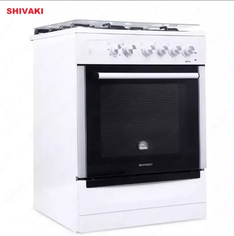 Комбинированная плита Shivaki 6301-K КП с Газ контроль Серый — 2