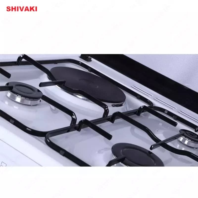 Комбинированная плита Shivaki 6301-K КП с Газ контроль Серый — 6