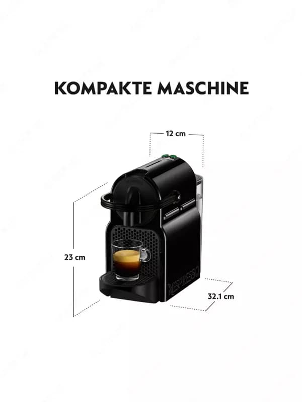 Капсульная кофемашина DeLonghi EN 80.B Nespresso Inissia, 19 бар — 3