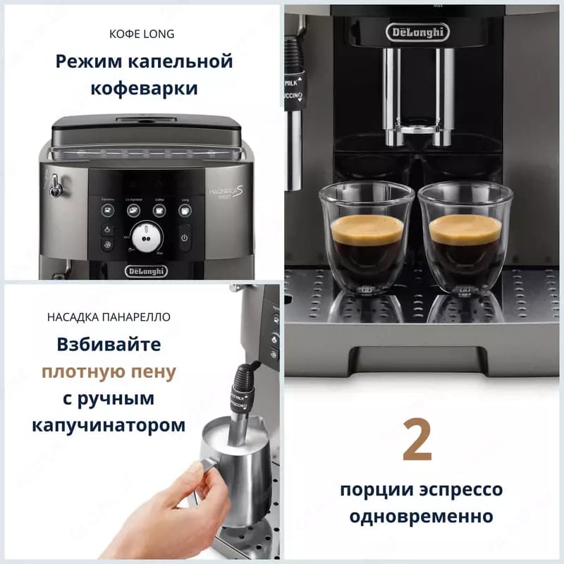 Кофемашина de'longhi ecam250.33.sb — 6