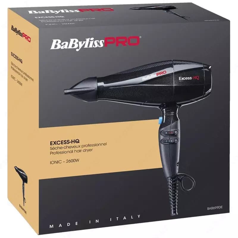 Профессиональный фен BaByliss PRO Excess-HQ BAB6990IE — 3