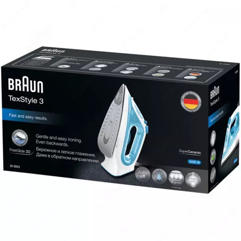Утюг Braun SI 3053 BL — 4