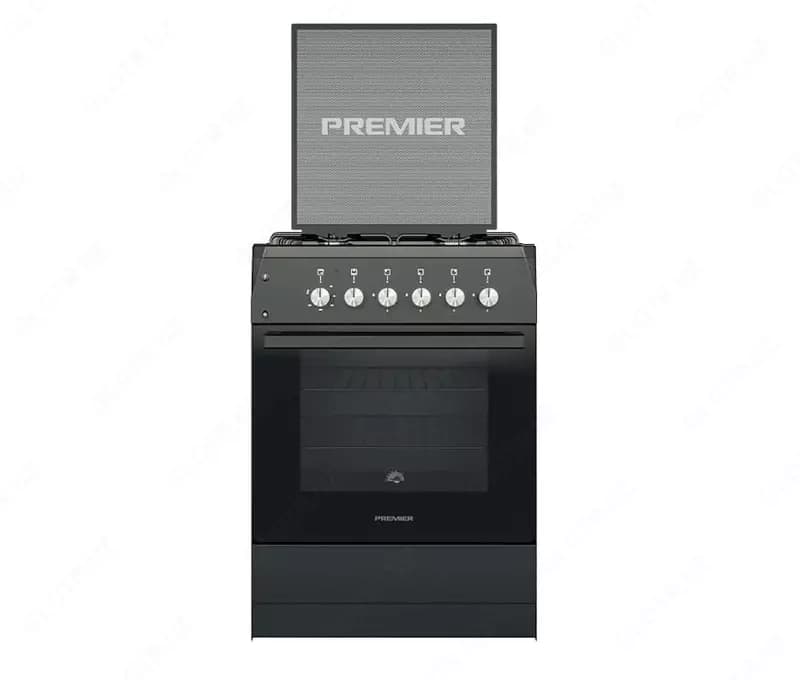 Комбинированная плита ”PRЕMIER Eco PRM-WG60-E40BL” (Черная) 60 х 85 х 60 см — 2