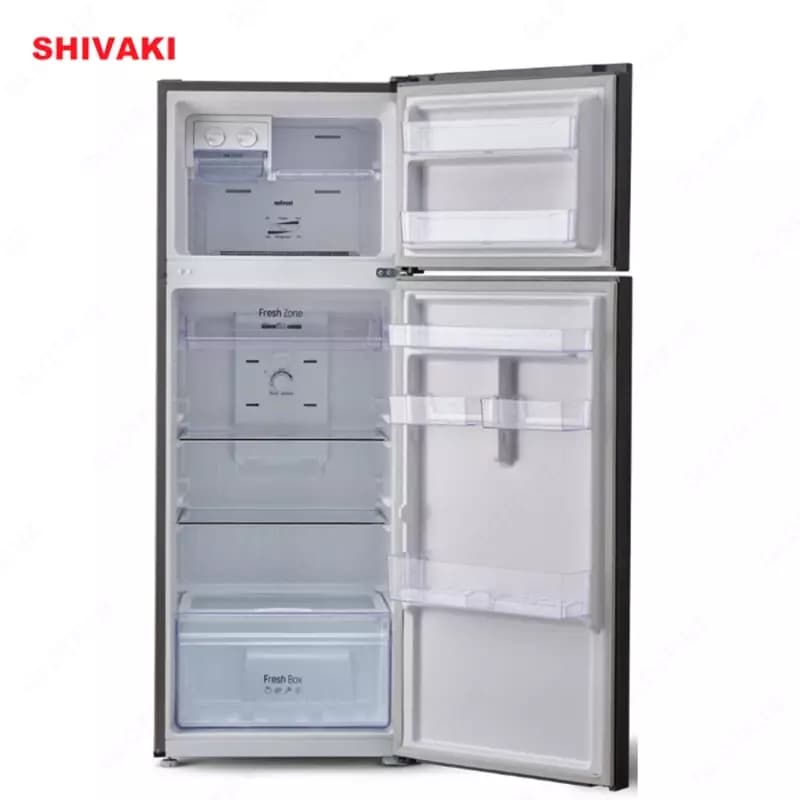 Двухкамерный холодильник Shivaki HD360-FWENH Inverter Нержавейка — 4