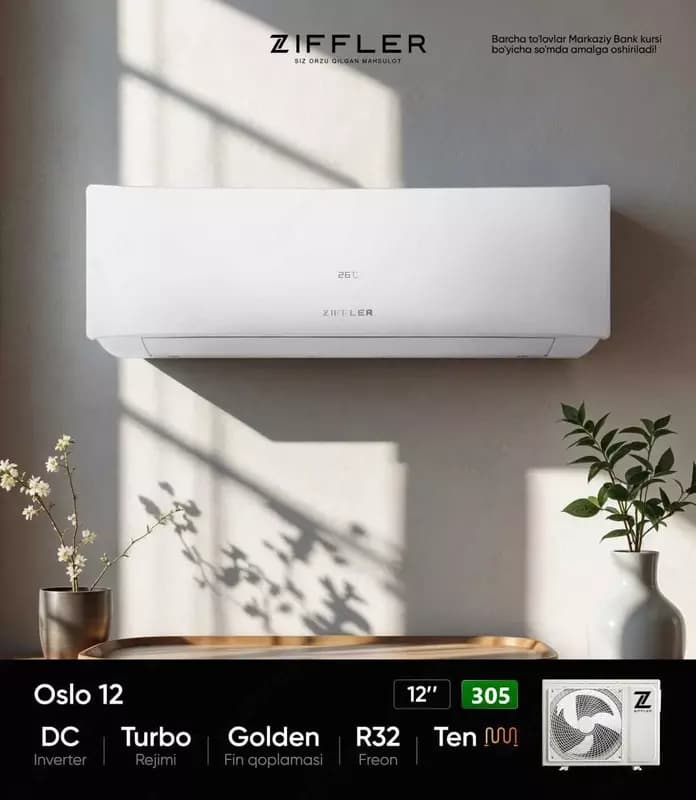 Кондиционер Ziffler Oslo 12 Inverter — 1