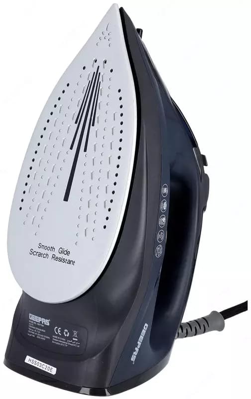 Паровой керамический утюг 2 в 1 GEEPAS GSI7703 2400 Вт — 4