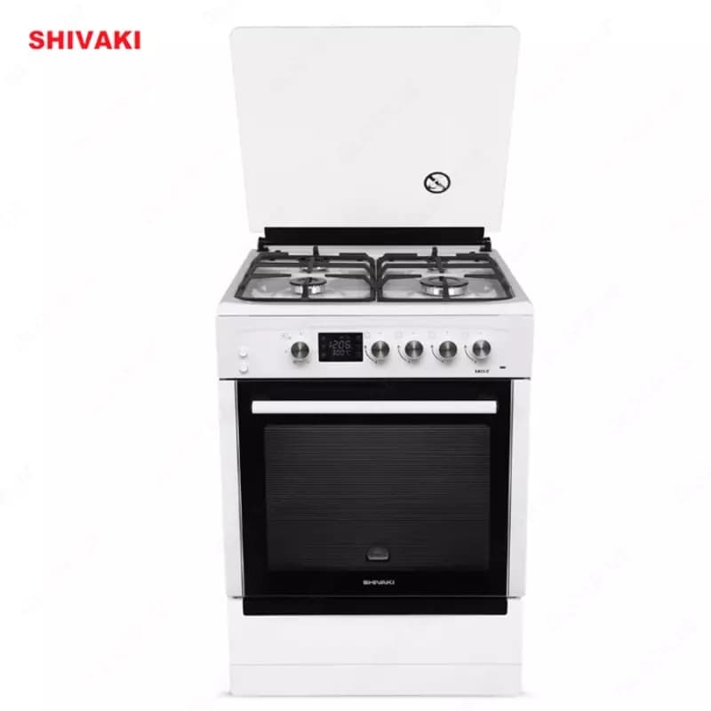Комбинированная плита Shivaki 6403-E Белый — 4