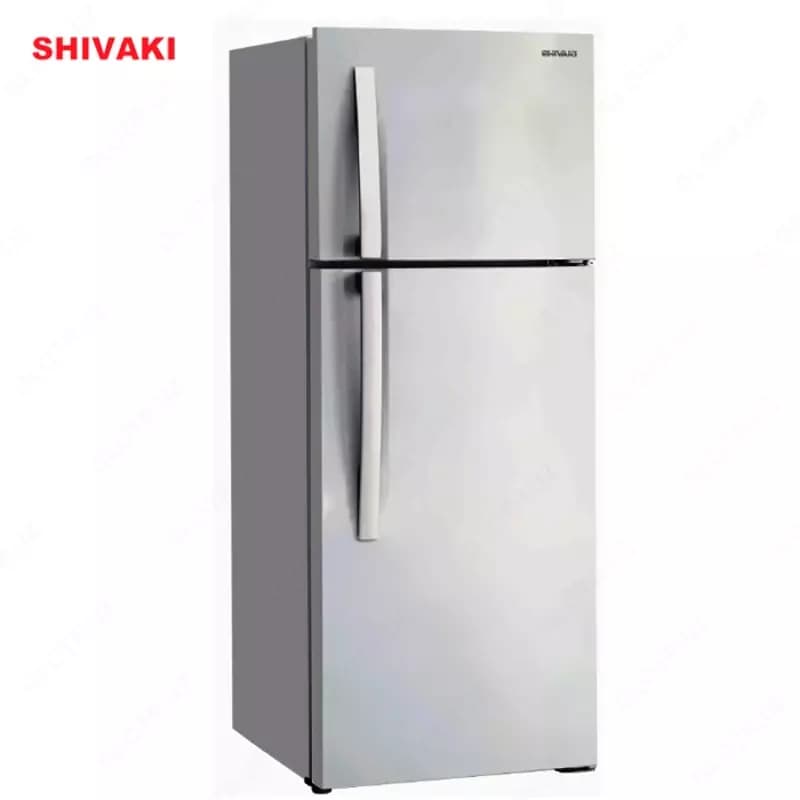 Двухкамерный холодильник Shivaki HD 360 FWENH Стальной — 2