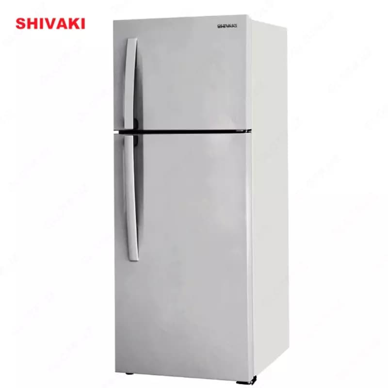 Двухкамерный холодильник Shivaki HD 360 FWENH Стальной — 3