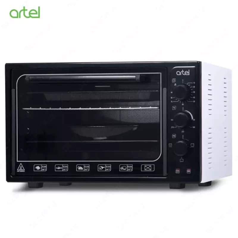 Мини печь Artel ART-MD-3618 V2 Черный/Белый Эконом — 2