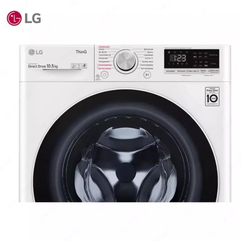Стиральная машина автомат LG TW4V5RS0W 10.5 кг, Steam+, TurboWash59, AI DD, ThinQ, Белый — 6
