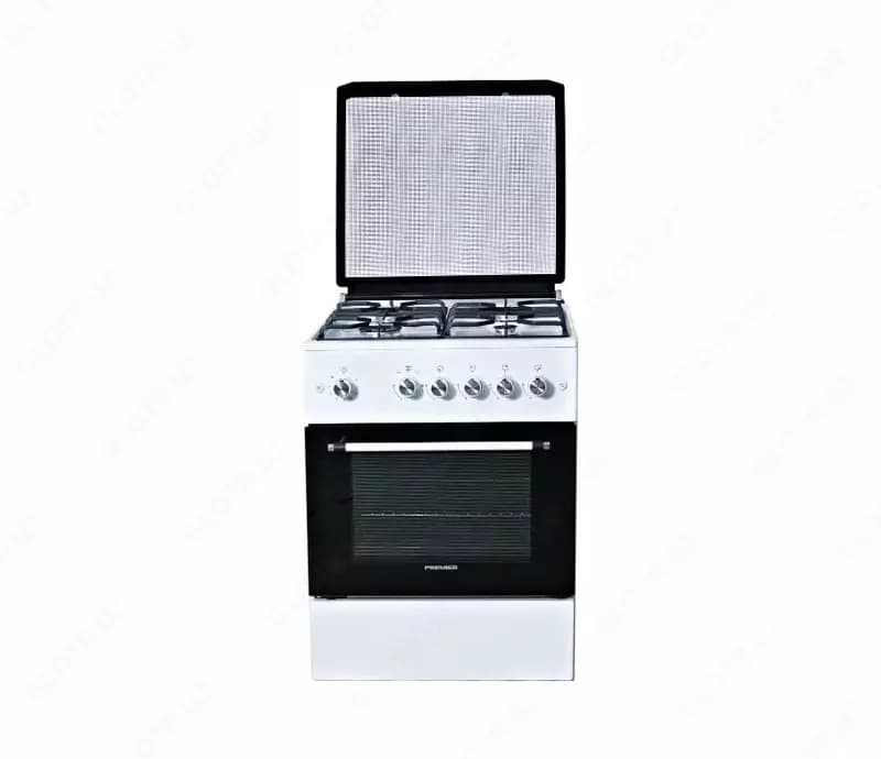 Газовая плита ”PRЕMIER Eco BT60F-40VW” (Белая) 60 х 85 х 60 см — 1