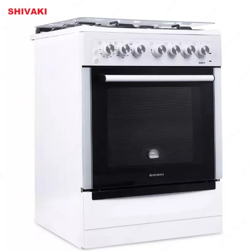 Комбинированная плита Shivaki 6302-K Белый — 2