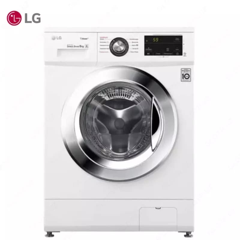 Стиральная машина автомат LG F4J3TS2W 8кг SpaSteam Белый — 1