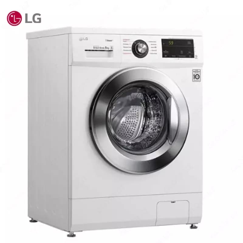 Стиральная машина автомат LG F4J3TS2W 8кг SpaSteam Белый — 2