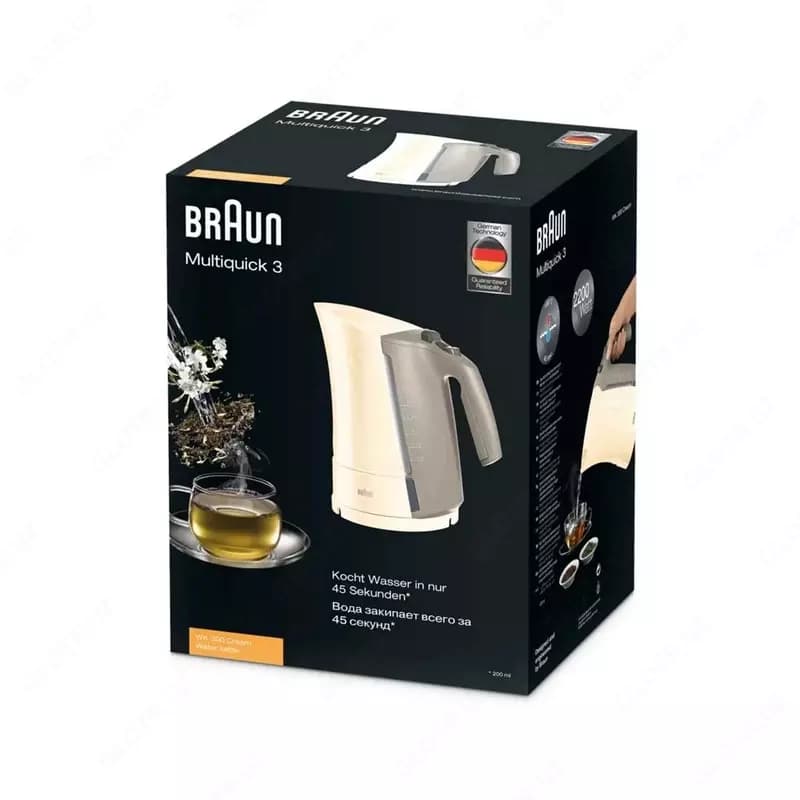 Чайник электрический Braun WK300 KE BRAUN CREAM INT — 3