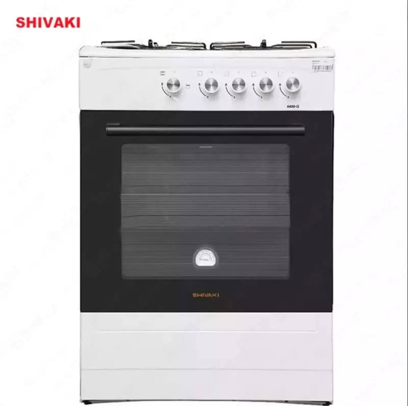 Газовая плита Shivaki 6400-G ГП с Газ контроль Белый — 2