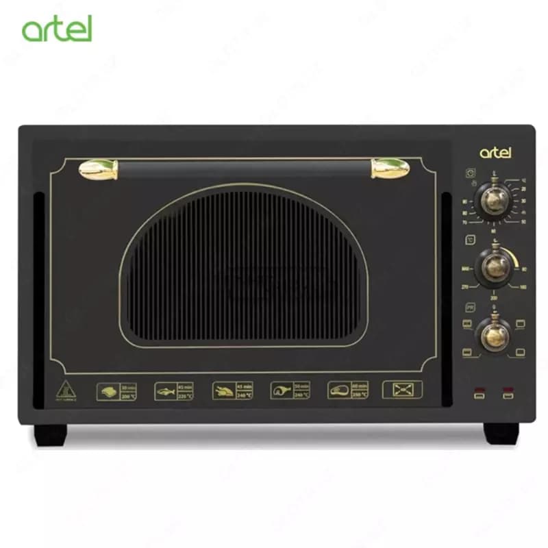 Мини печь Artel ART-MD-3618 Art-Retro Черный Люкс — 1
