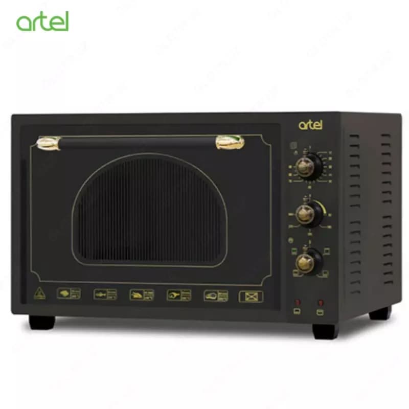 Мини печь Artel ART-MD-3618 Art-Retro Черный Люкс — 2