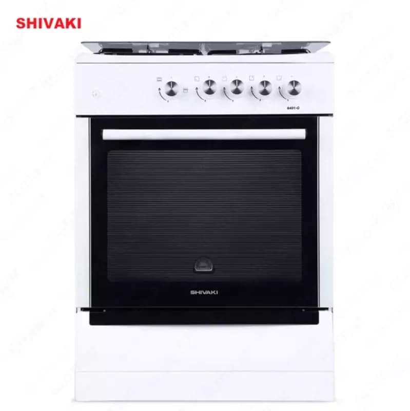 Газовая плита Shivaki 6401-G ГП с Газ контроль Белый — 1