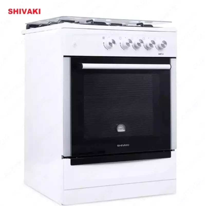 Газовая плита Shivaki 6401-G ГП с Газ контроль Белый — 2